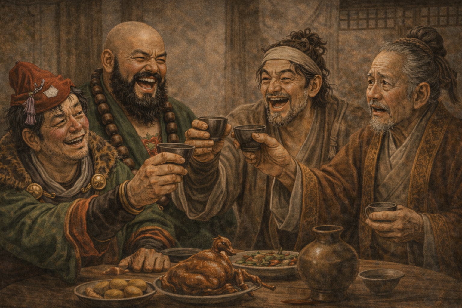 劉太公の立ち絵 2 枚目