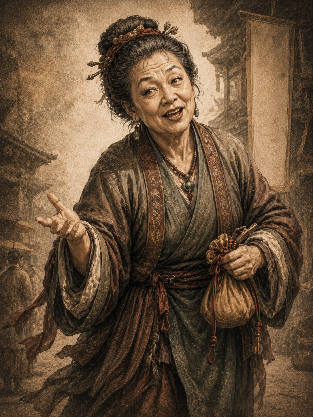 王婆の肖像