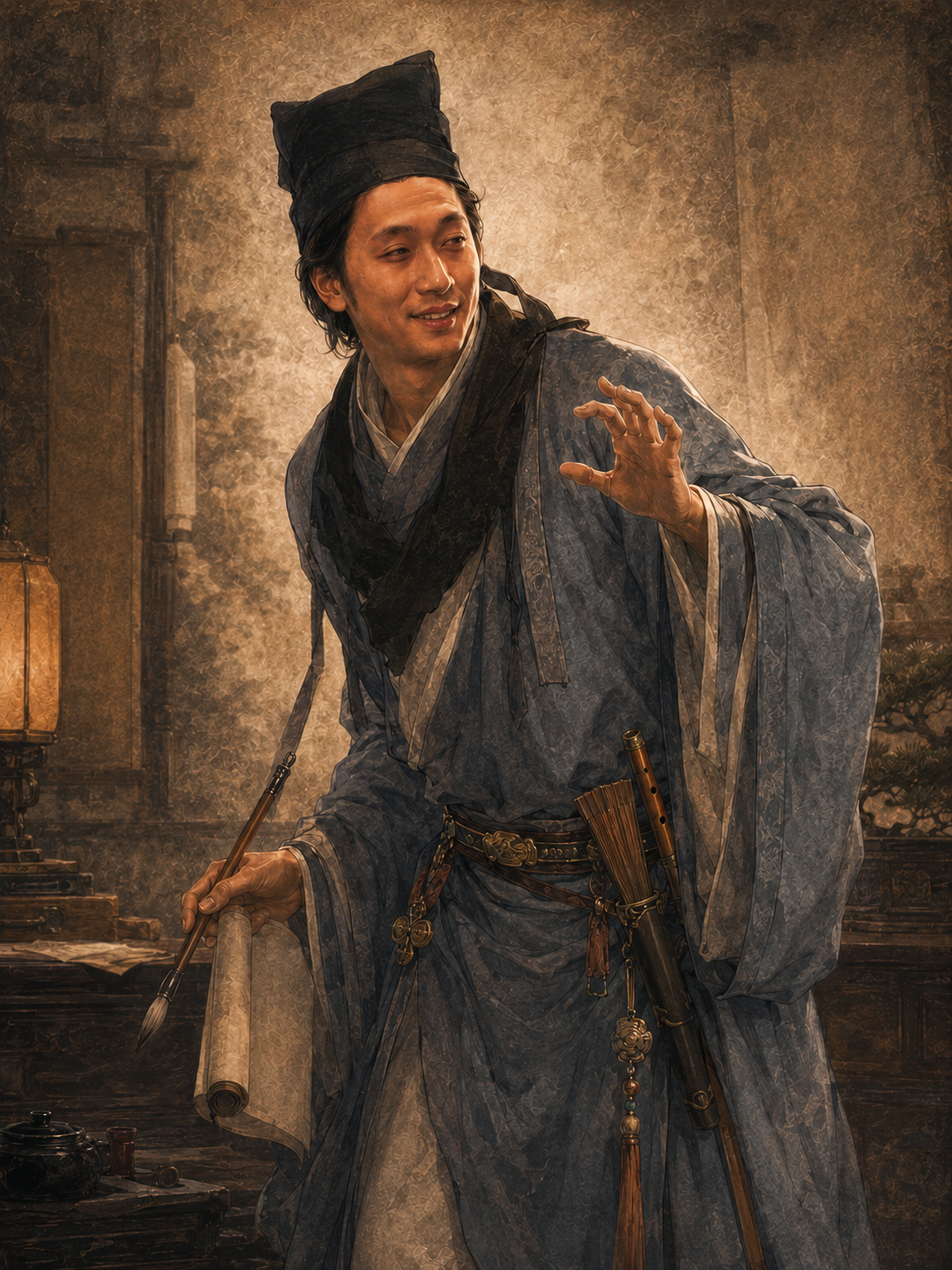 張文遠の立ち絵