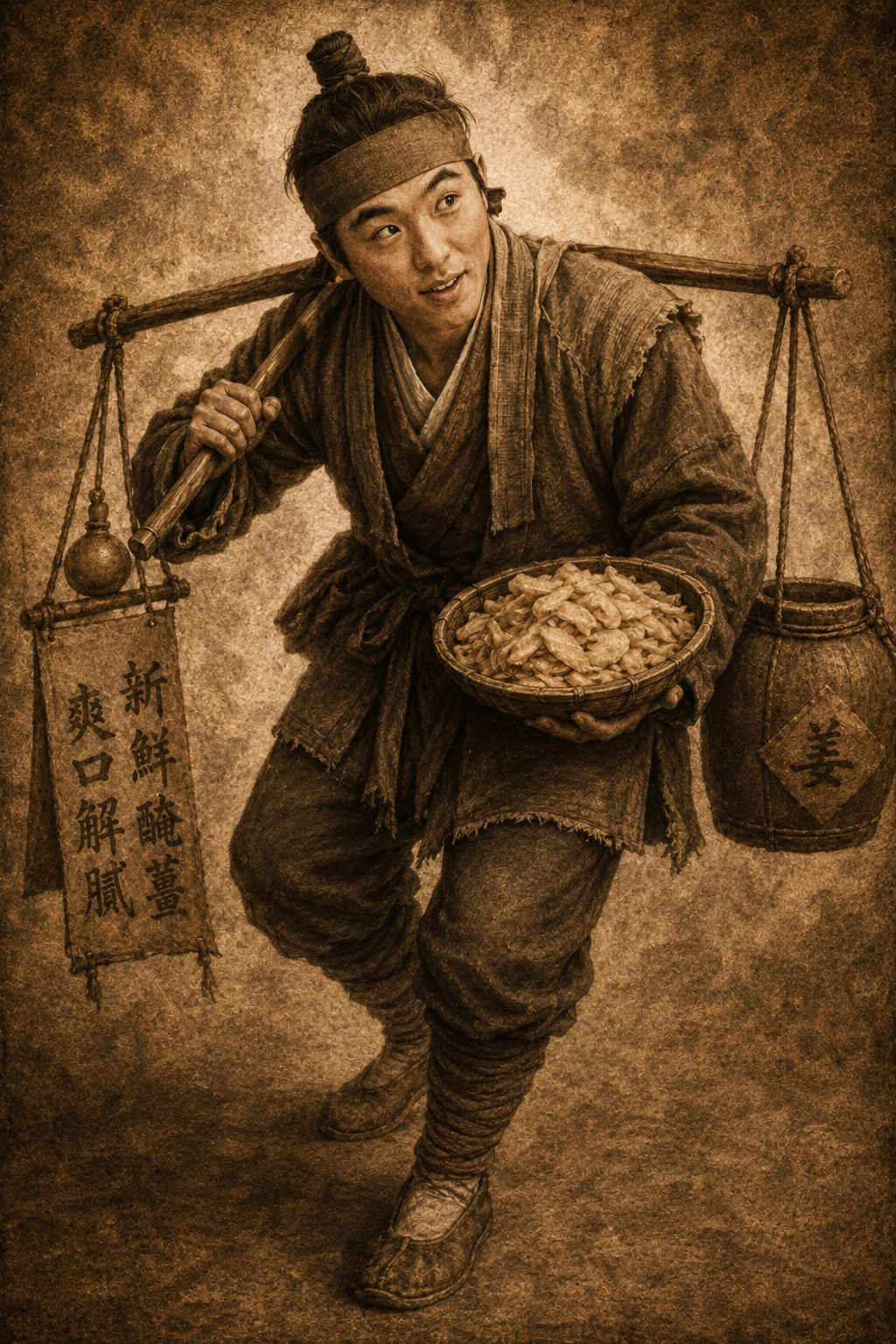 唐牛児の肖像