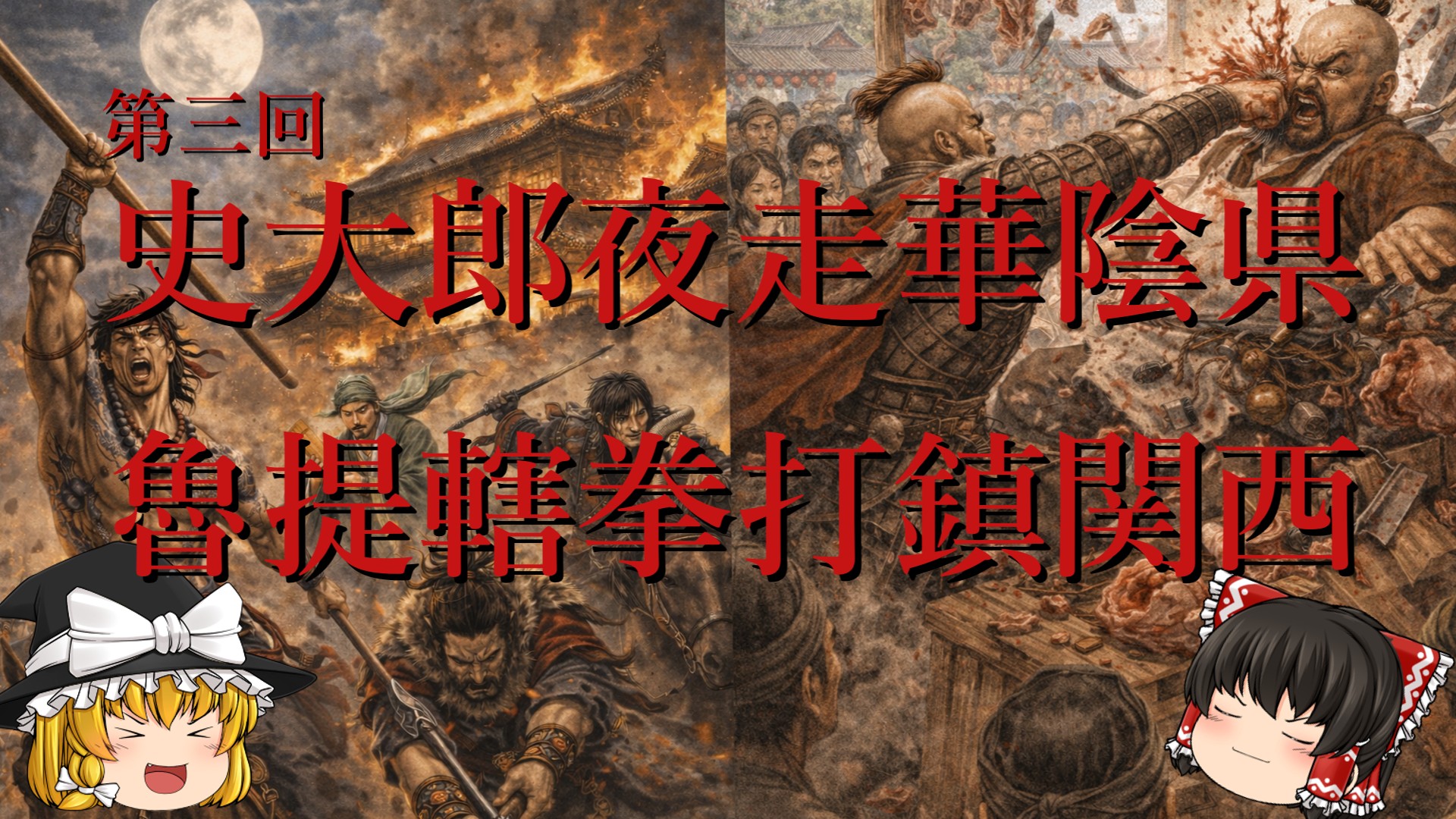 第3回「第三回 史大郎夜走華陰縣 魯提轄拳打鎮關西」のサムネイル
