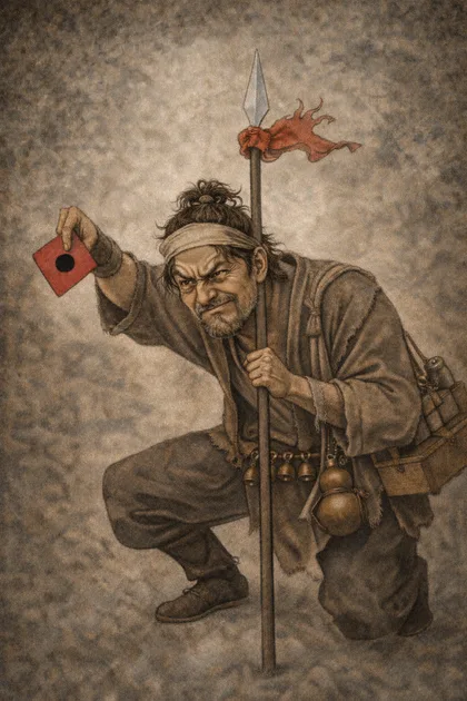 李忠の人物画 1