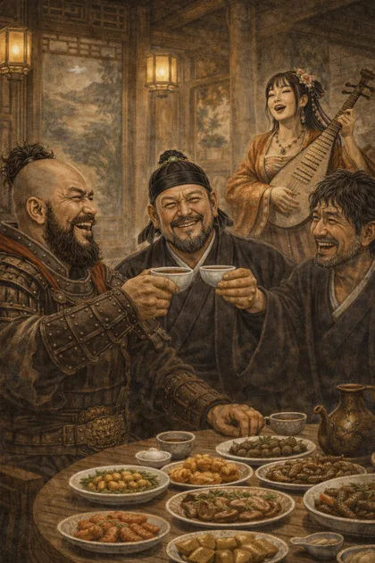 趙員外の人物画 1