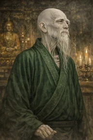 水滸伝の智真長老の人物イラスト