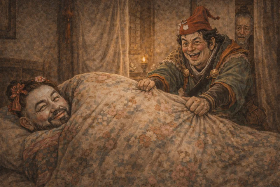 周通の人物画