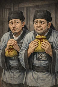 水滸伝の董超の人物イラスト
