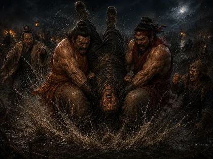 宋万の人物画 4