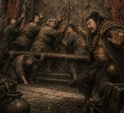 鄧龍の人物画 3