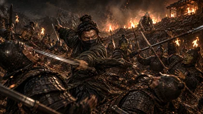 張青の人物画 5
