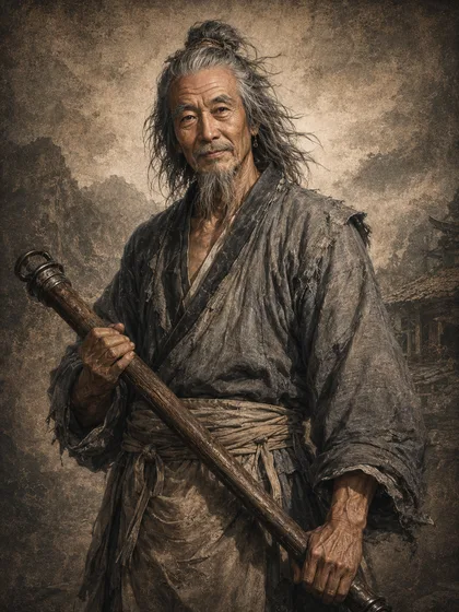 孫元の人物画 2