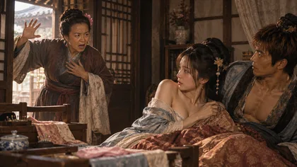王婆の人物画 2
